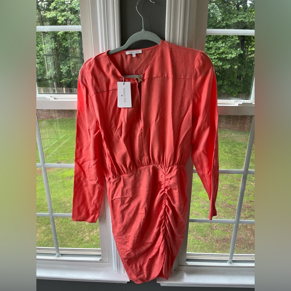 Patrizia Pepe ruched-front mini dress - Picture 5 of 7